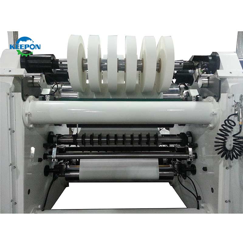 HQZ Series Tipping Paper And Aluminum Foil Slitting Rewinder