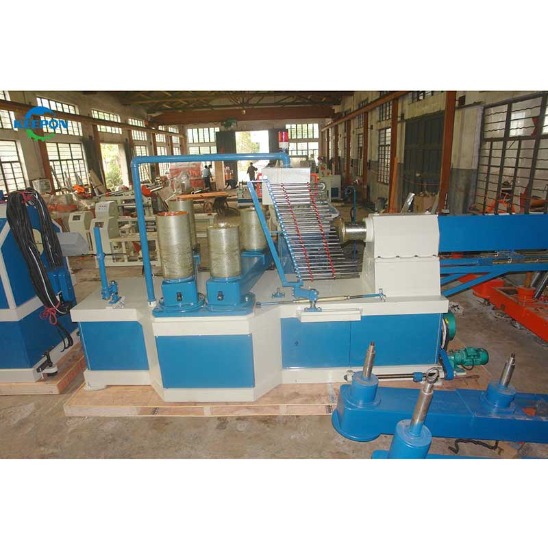 LJT-4D Paper Core Making Machine With Double Round Knife Cutting System