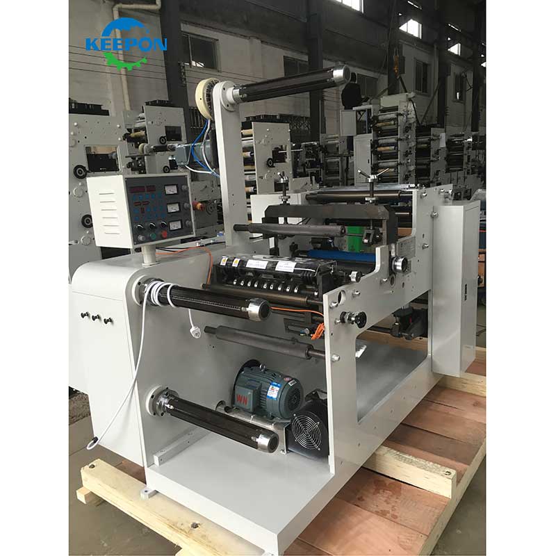 DK-320G Model Label Slitter With Rotary Die Cutter