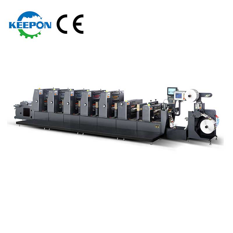 LX-320 Intermittent Offset Label Printing Machine (PS Plate)