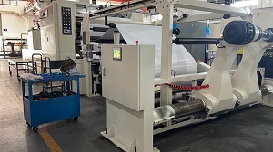 The Third Set SM1700 Twin Rotary Knife Label Stock Label Paper Sheeter Machine Shipped to World Leading Enterprise In The Self-adhesive Industry