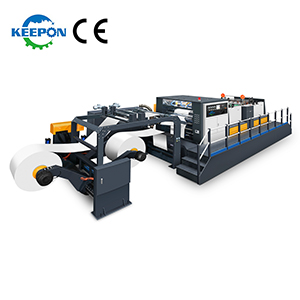 SM Series Double Rotary Knife Paper Roll to Sheet Cutting Machine