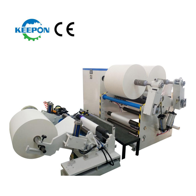 QFJ-C Series Straw Paper Roll Slitting Rewinding Machine